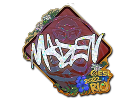 Sticker | maden (Glitter) | Rio 2022 image