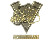Sticker | n0rb3r7 (Gold) | Copenhagen 2024 image