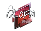 Sticker | olofmeister (Foil) | Boston 2018 image