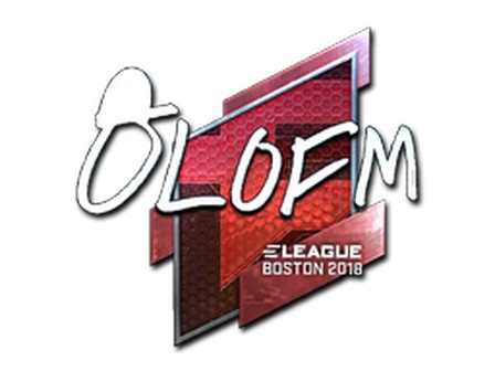 Sticker | olofmeister (Foil) | Boston 2018 image