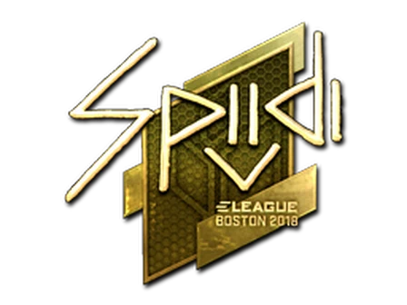 Sticker | Spiidi (Gold) | Boston 2018 image