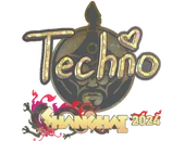 Sticker | Techno4K (Glitter) | Shanghai 2024 image