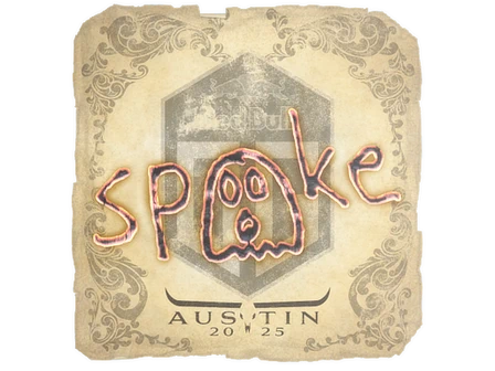 Sticker | spooke | Austin 2025 image