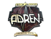 Sticker | AdreN (Gold) | Berlin 2019 image