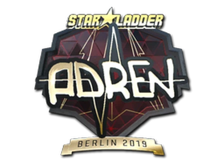 Sticker | AdreN (Gold) | Berlin 2019 image
