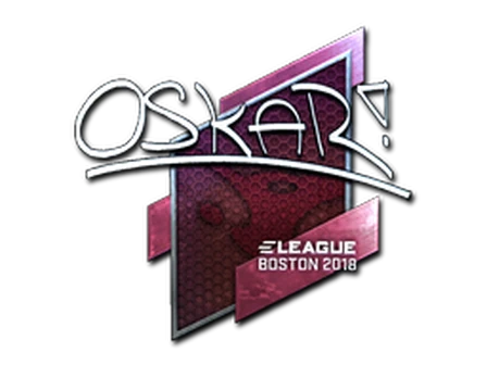 Sticker | oskar (Foil) | Boston 2018 image