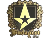 Sticker | Astralis (Gold) | Budapest 2025 image