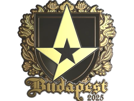 Sticker | Astralis (Gold) | Budapest 2025 image