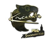 Sticker | KSCERATO (Gold) | Stockholm 2021 image