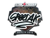 Sticker | speed4k (Foil) | Berlin 2019 image
