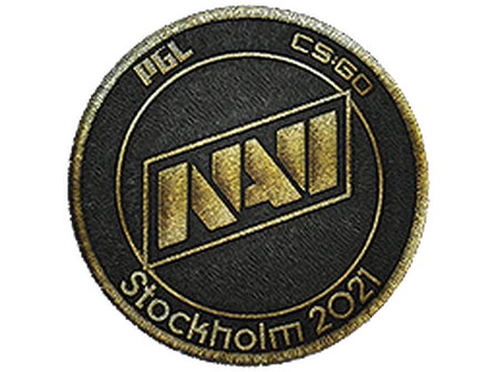 Patch | Natus Vincere (Gold) | Stockholm 2021 image