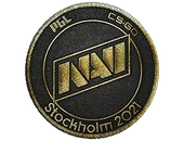Patch | Natus Vincere (Gold) | Stockholm 2021 image