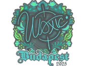 Sticker | woxic | Budapest 2025 image