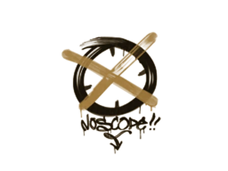 Sealed Graffiti | Noscope (Desert Amber) image