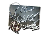 Sticker | f0rest (Foil) | Cologne 2015 image