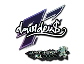 Sticker | dav1d (Glitter) | Antwerp 2022 image