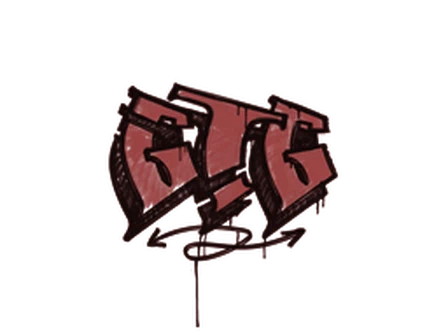 Sealed Graffiti | GTG (Blood Red) image