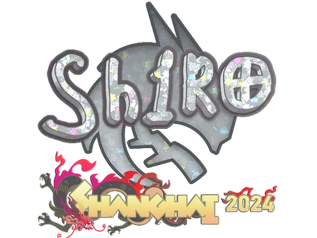 Sticker | sh1ro (Glitter) | Shanghai 2024 image