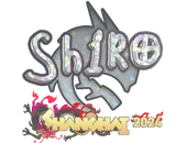 Sticker | sh1ro (Glitter) | Shanghai 2024 image