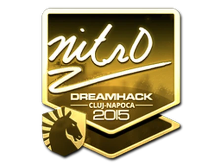 Sticker | nitr0 (Gold) | Cluj-Napoca 2015 image