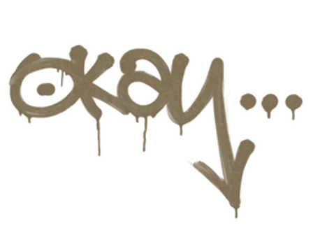 Sealed Graffiti | Okay (Dust Brown) image