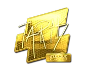 Sticker | tarik (Gold) | Atlanta 2017 image