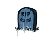 Sealed Graffiti | Tombstone (Monarch Blue) image