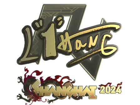 Sticker | L1haNg (Gold) | Shanghai 2024 image