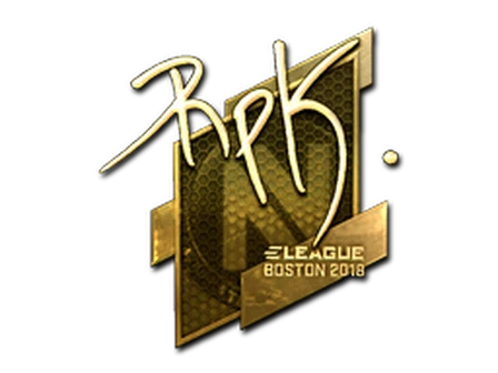 Sticker | RpK (Gold) | Boston 2018 image