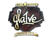 Sticker | gla1ve (Gold) | Berlin 2019 image