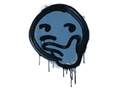 Sealed Graffiti | Thoughtfull (Monarch Blue) image