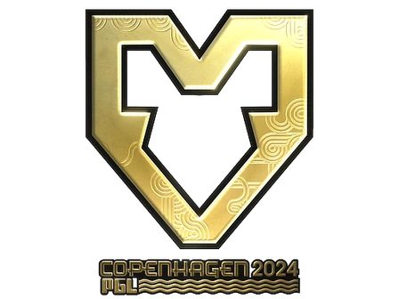 Sticker | MOUZ (Gold) | Copenhagen 2024 image