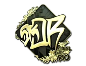 Sticker | sk0R (Gold) | Rio 2022 image