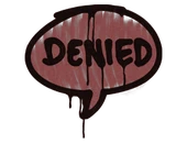Sealed Graffiti | Denied (Brick Red) image