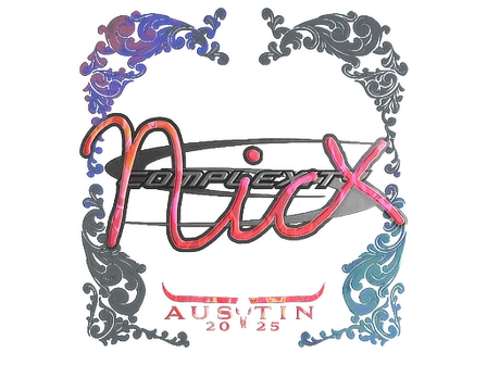 Sticker | nicx (Holo) | Austin 2025 image