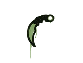 Sealed Graffiti | Karambit (Battle Green) image