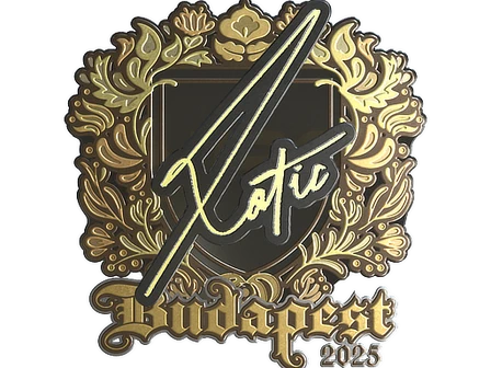 Sticker | XotiC (Gold) | Budapest 2025 image