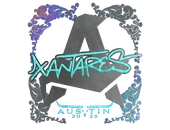 Sticker | XANTARES (Holo) | Austin 2025 image