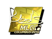 Sticker | B1ad3 (Gold) | MLG Columbus 2016 image