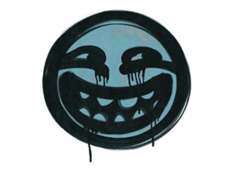 Sealed Graffiti | Smarmy (Wire Blue) image