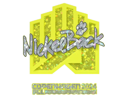 Sticker | NickelBack (Glitter) | Copenhagen 2024 image