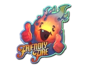 Sticker | Friendly Fire (Holo) image