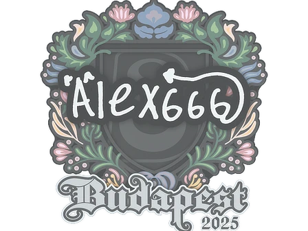 Sticker | alex666 | Budapest 2025 image