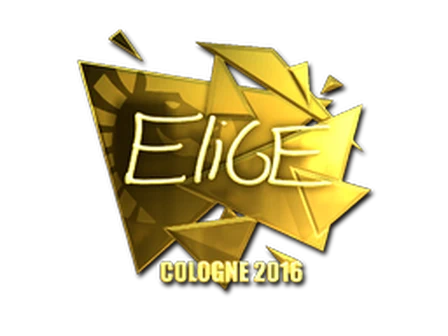 Sticker | EliGE (Gold) | Cologne 2016 image