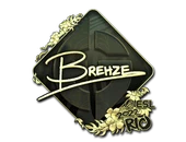 Sticker | Brehze (Gold) | Rio 2022 image