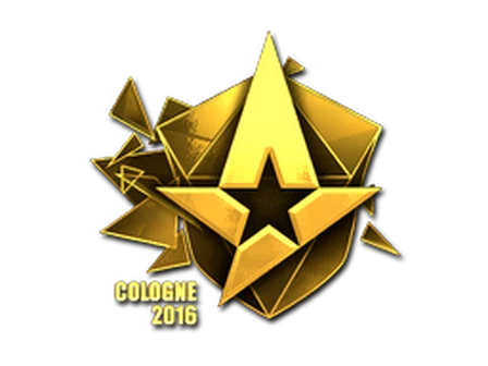 Sticker | Astralis (Gold) | Cologne 2016 image