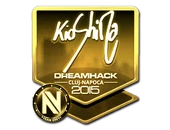 Sticker | kioShiMa (Gold) | Cluj-Napoca 2015 image