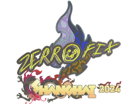Sticker | zeRRoFIX (Holo) | Shanghai 2024 image
