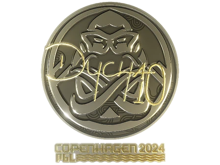 Sticker | Dycha (Gold) | Copenhagen 2024 image