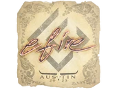 Sticker | efire | Austin 2025 image